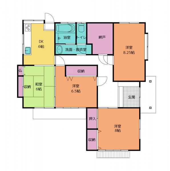 中古戸建 新居浜市瀬戸町4-13 JR予讃線新居浜駅 850万円