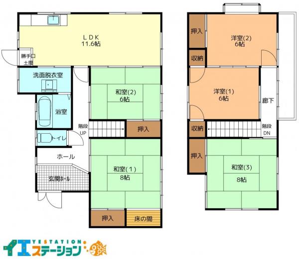 中古戸建 西条市玉津642-1 JR予讃線伊予西条駅 850万円