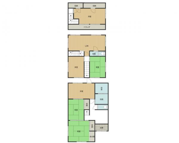 中古戸建 今治市八町西２丁目5-13 JR予讃線伊予富田駅 950万円