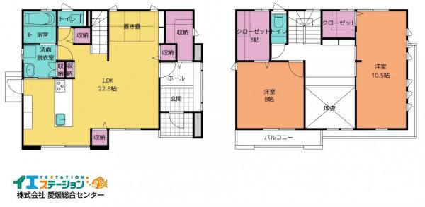 中古戸建 新居浜市東田3丁目 JR予讃線新居浜駅 2,080万円