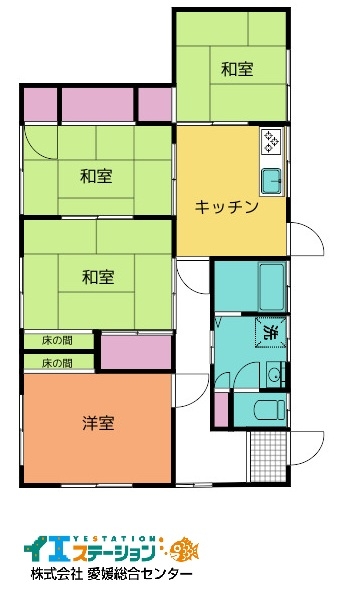 中古戸建 今治市唐子台東２丁目9-3 JR予讃線伊予富田駅 730万円