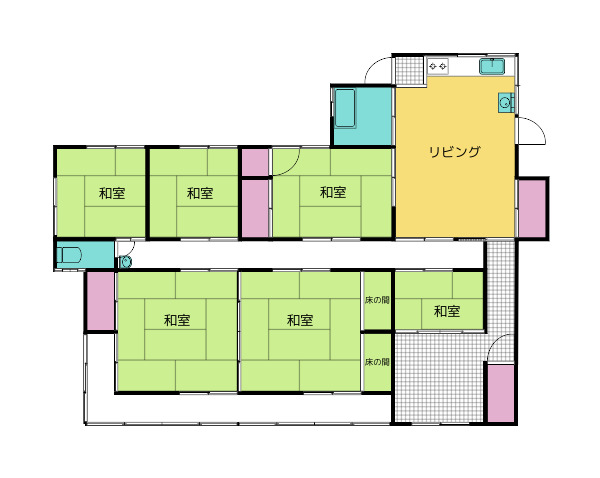 中古戸建 今治市新谷 JR予讃線伊予富田駅 680万円