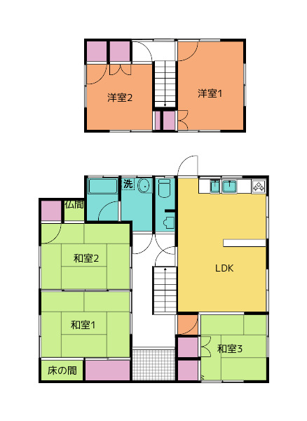 中古戸建 今治市唐子台西3丁目4-7 JR予讃線伊予富田駅 630万円