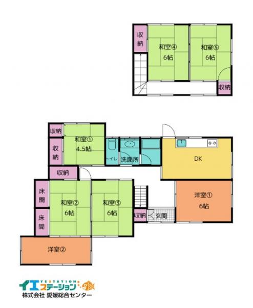 中古戸建 今治市喜田村5丁目11-12 JR予讃線伊予富田駅 598万円