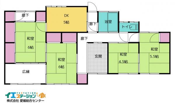 中古戸建 新居浜市上原3丁目8-17 JR予讃線中萩駅 160万円