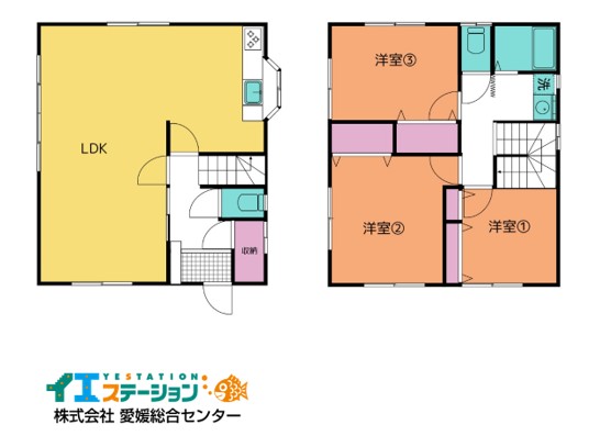 中古戸建 今治市国分３丁目 JR予讃線伊予富田駅 1,180万円