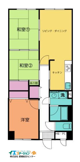 中古マンション 今治市東門町1丁目5-17 JR予讃線今治駅 680万円