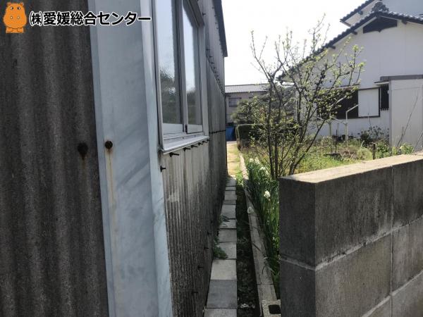 【不動産販売　愛媛総合】1591　土地　今治市桜井4丁目 現地土地写真 