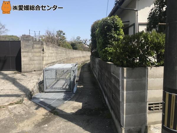 【不動産販売　愛媛総合】1591　土地　今治市桜井4丁目 現地土地写真 