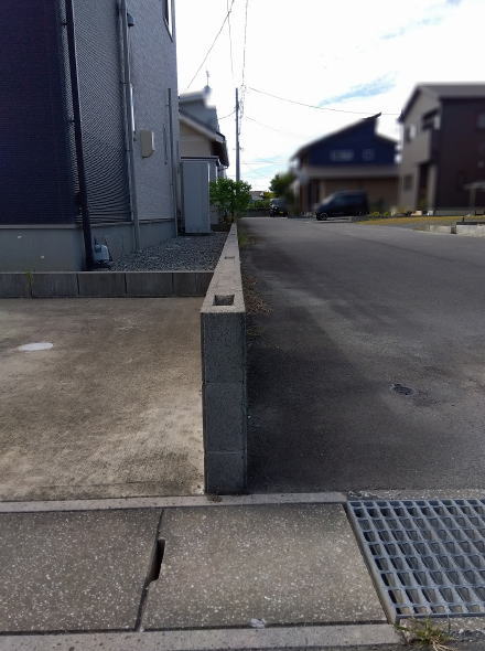  前面道路含む現地写真 