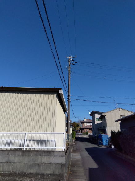  前面道路含む現地写真 