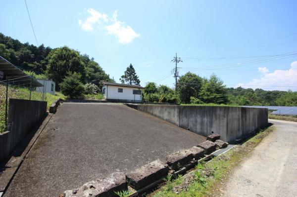 矢板市館ノ川　北東角地　建築条件なし 前面道路含む現地写真 
