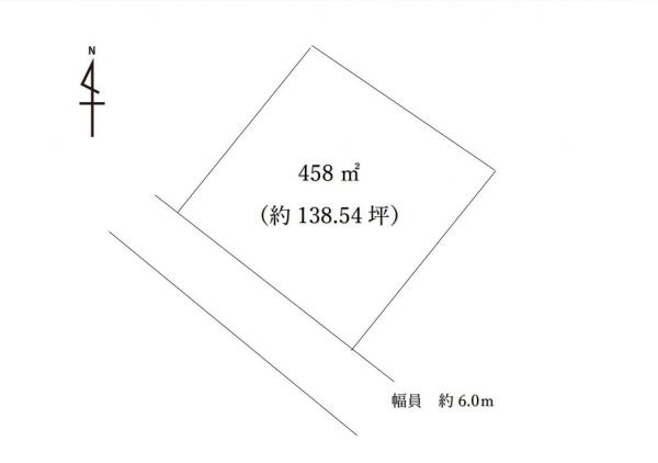 ◇さくら市フィオーレ喜連川◇約138坪の土地 区画図 
