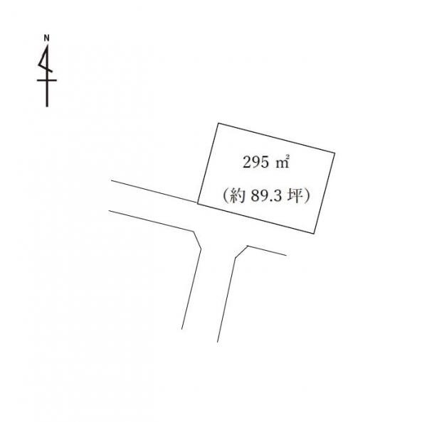 約90坪　那須塩原市青木（土地） 区画図 