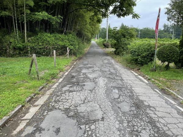 ◇那須塩原市戸田◇約60坪の土地 前面道路含む現地写真 