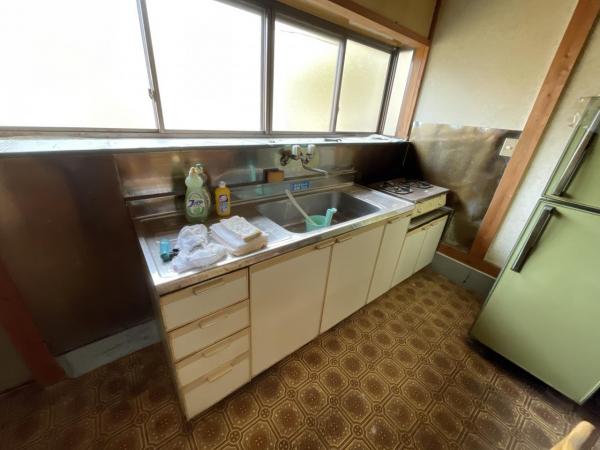 矢板市木幡　平屋3DK キッチン 