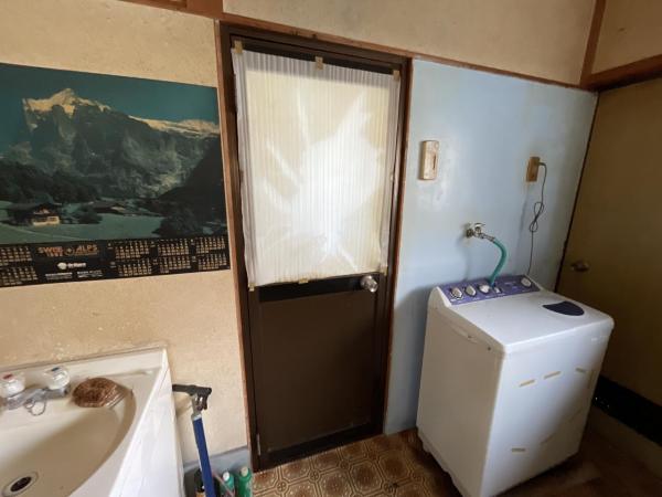 矢板市木幡　平屋3DK 脱衣場