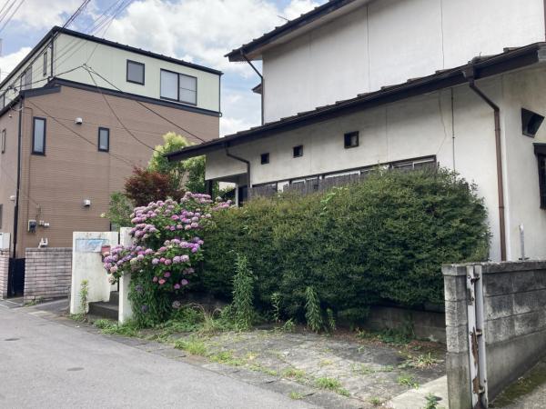 宇都宮市江曽島町　上物有の約36坪の土地 現地土地写真 