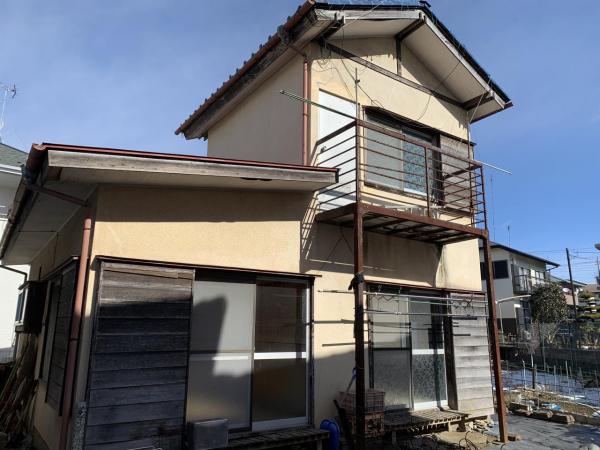 宇都宮市中岡本町　2階建て　3DK 現地外観写真 