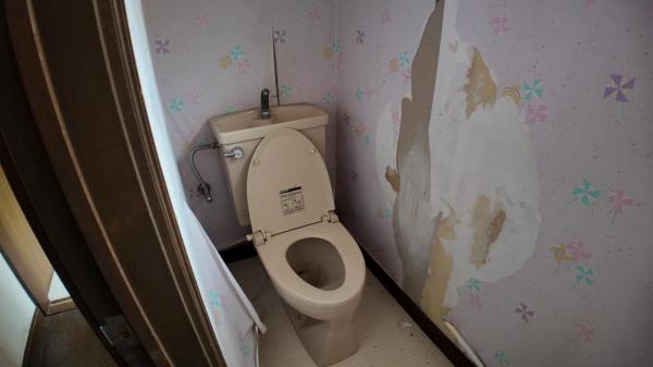 大田原市北大和久　2階建て7DK トイレ 