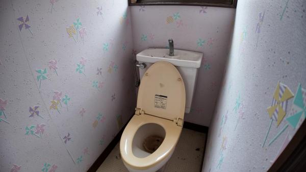 大田原市北大和久　2階建て7DK トイレ 
