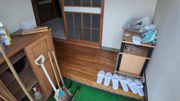 日光市土沢　2階建て3K 玄関 