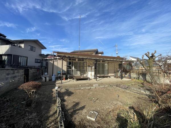 鹿沼市府所町　平屋4LDK＋納戸　離れ 庭 