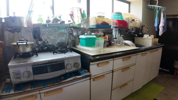 鹿沼市府所町　平屋4LDK＋納戸　離れ キッチン 