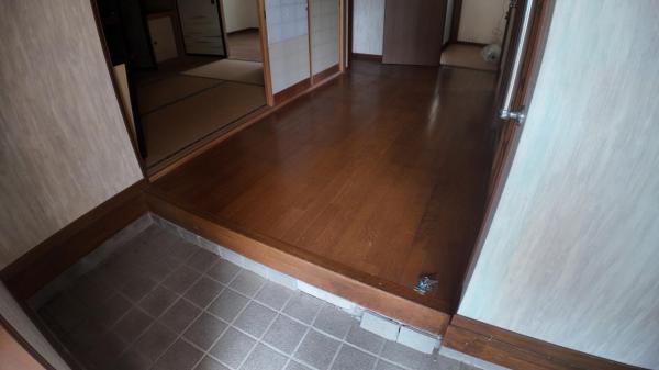 那須郡那須町豊原甲　平屋4DK　豊原駅まで約350ｍ 玄関 