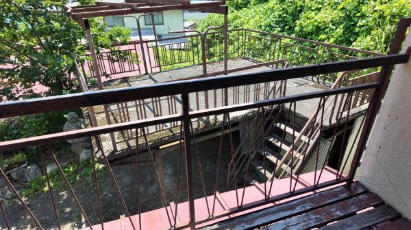 那須郡那珂川町馬頭　2階建6K+店舗 バルコニー 