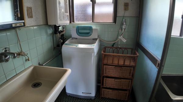 佐野市上台町　2階建て6K　駅近 脱衣場