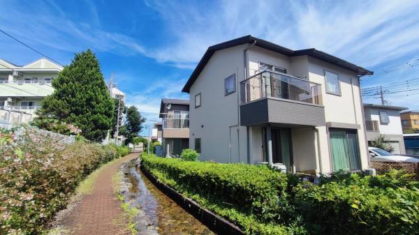 宇都宮市越戸　2階建て3SLDK 現地外観写真 