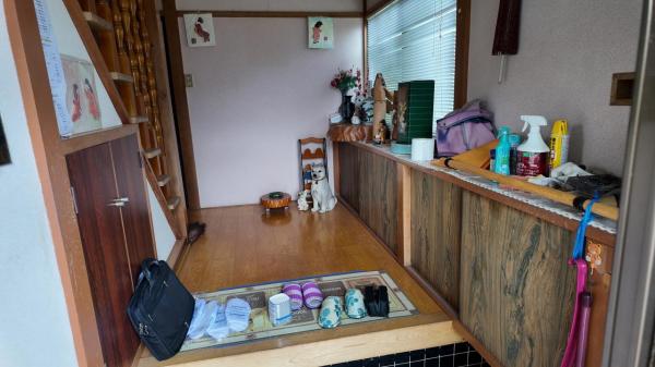 日光市土沢　2階建て5DK 玄関 