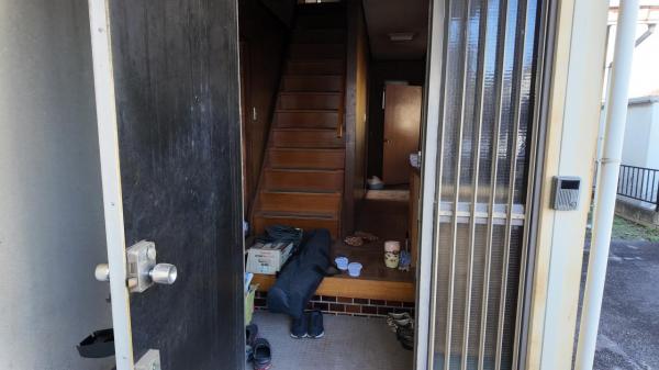 佐野市若宮下町　2階建て4K 玄関 