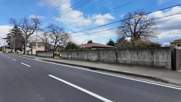 那須塩原市青木　平屋4DK 前面道路含む現地写真 