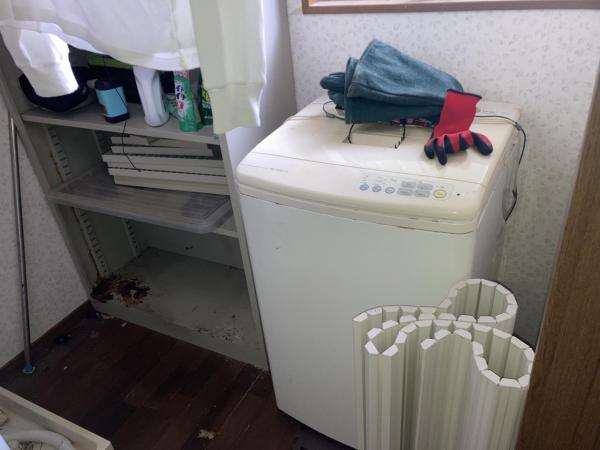 さくら市喜連川　平屋2LDK＋ロフト 脱衣場