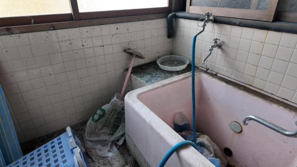 矢板市上太田　平屋5K　古民家風 浴室 