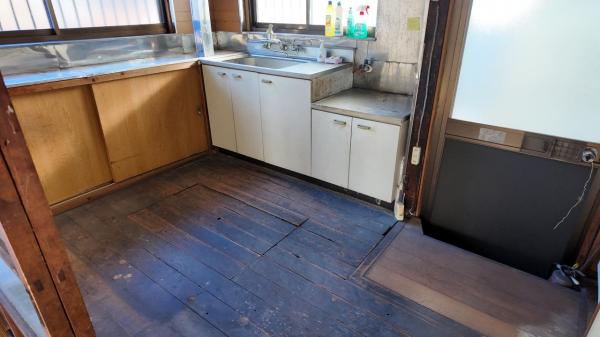 宇都宮市戸祭　平屋4K キッチン 