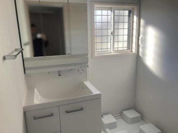 那須塩原市住吉町　2階建て4LDK　築浅　黒磯駅まで約1km 洗面台・洗面所 