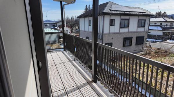 日光市猪倉　2階建て４DK バルコニー 