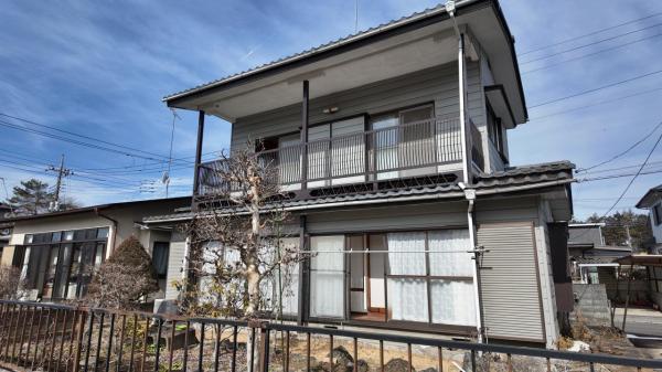 日光市猪倉　2階建て４DK 庭 