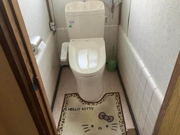 日光市猪倉　2階建て４DK トイレ 