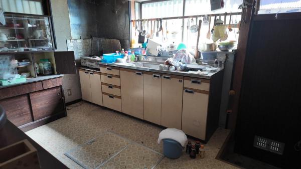 大田原市若草　平屋4DK キッチン 