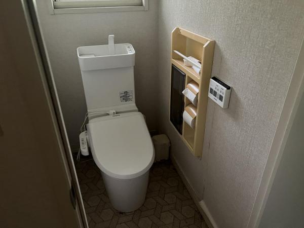 那須塩原市板室　2階建て5LDK　喧騒を離れた穏やかな家 トイレ 