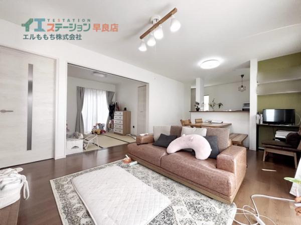 早良区野芥6丁目　中古戸建 リビングダイニング