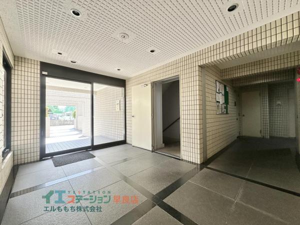 KBCマンションユーハイム百道 エントランス 