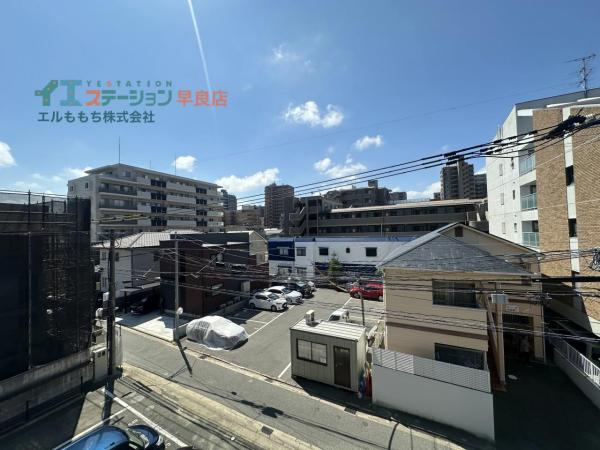 KBCマンションユーハイム百道 住戸からの眺望写真 