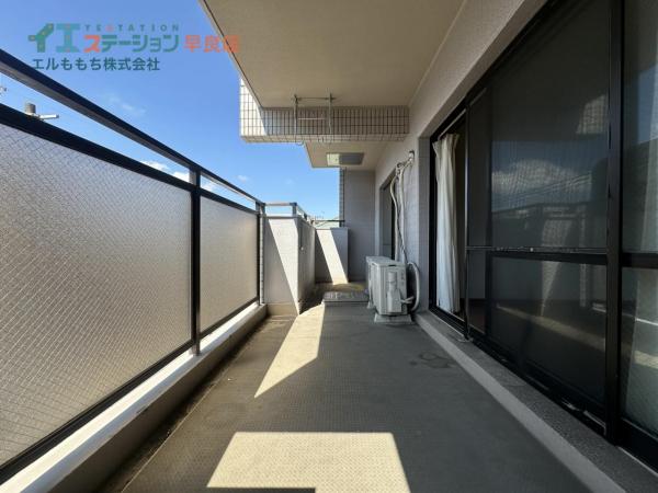 KBCマンションユーハイム百道 バルコニー 