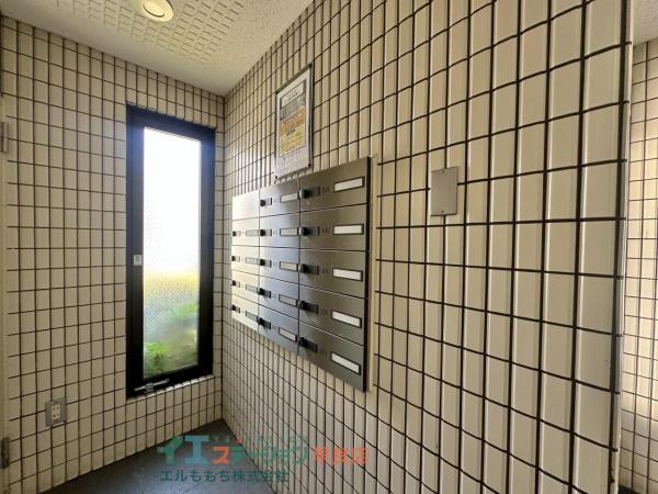 KBCマンションユーハイム百道 郵便受け