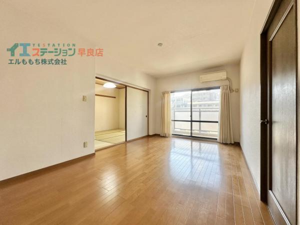 KBCマンションユーハイム百道 リビング 